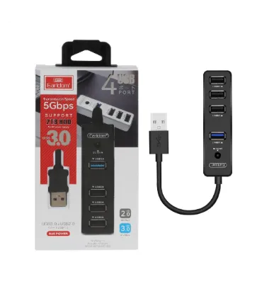 تصویر  هاب 4 پورت ارلدام USB3.0 مدل HUB07