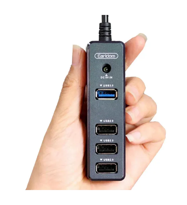 تصویر  هاب 4 پورت ارلدام USB3.0 مدل HUB07