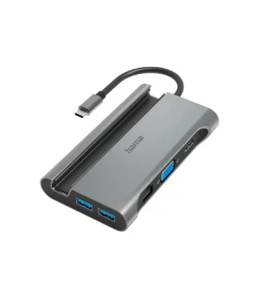 تصویر  هاب 7 پورت هاما USB-C مدل Connect 2Mobile - 200102