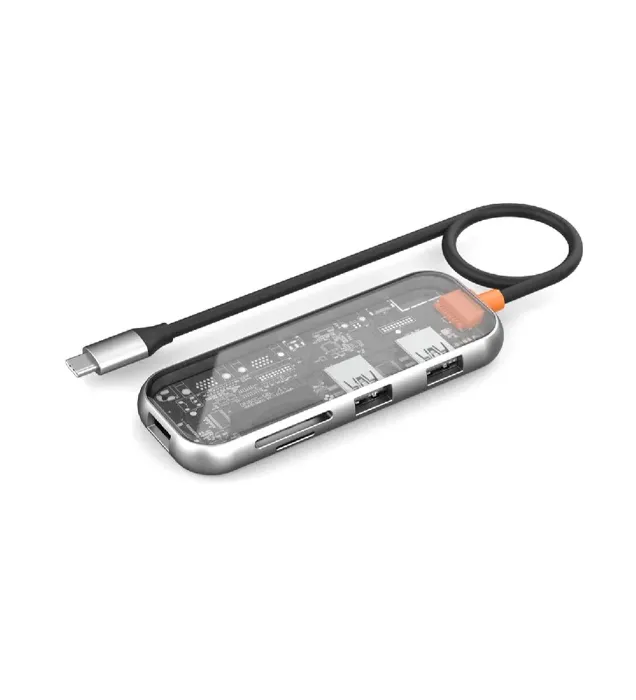 تصویر  هاب 5 پورت ویوو Type-C مدل CB005