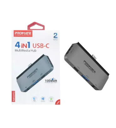 هاب 4 پورت پرومیت Type-C مدل PadHub-Pro