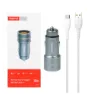 تصویر  شارژر فندکی فست و PD دو پورت ترانیو مدل T-C9 30W به همراه کابل شارژ Type-C