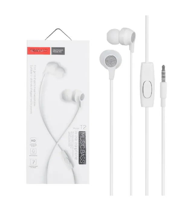 تصویر  هندزفری سیمی ترانیو مدل T2