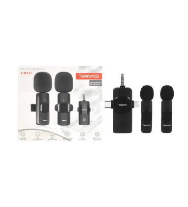تصویر  میکروفون یقه ای ترانیو مدل T-MC21