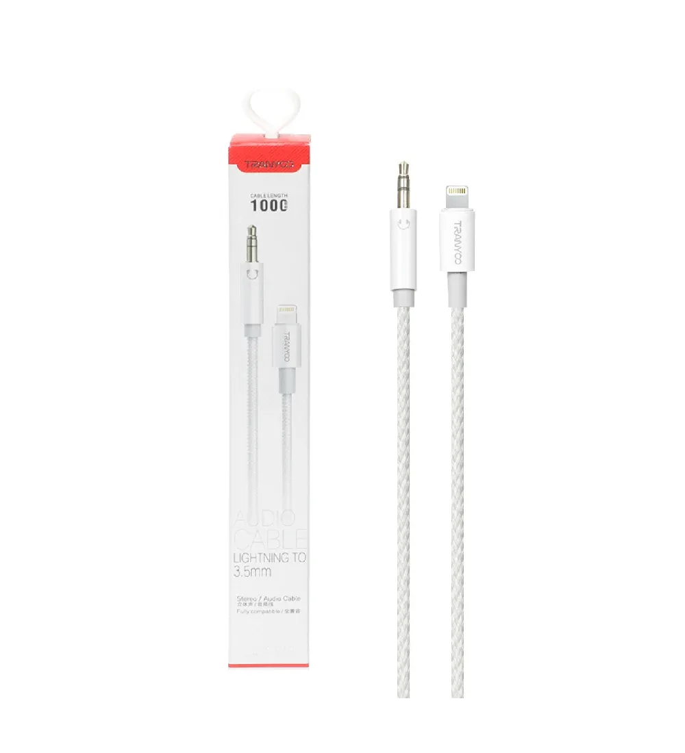 تصویر  تبدیل Lightning به AUX ترانیو مدل T-E19