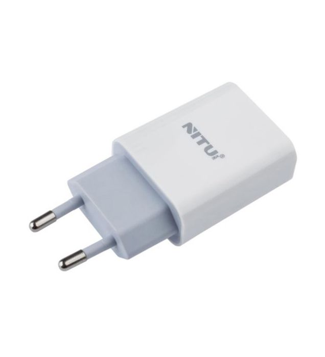 تصویر  شارژر دیواری فست تک پورت نیتو مدل NT-TC066 به همراه کابل میکرو یو اس بی