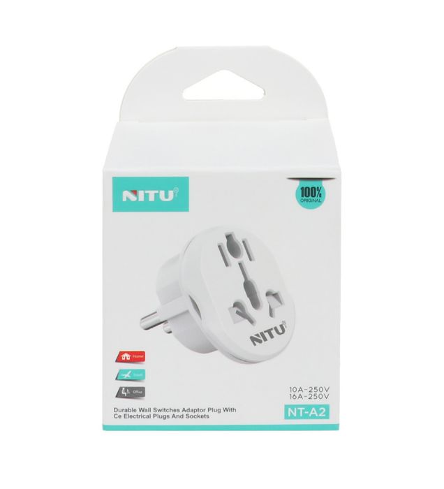 تصویر  تبدیل برق 3 به 2 نیتو مدل NT-A2