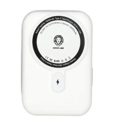 تصویر پاوربانک گرین لاین 22.5W مدل GNMGMPB20KWH ظرفیت 20000 میلی آمپر ساعت