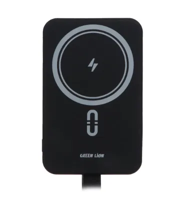 تصویر پاوربانک گرین لاین 20W مدل GNMGLTPB10KBK ظرفیت 10000 میلی آمپر ساعت