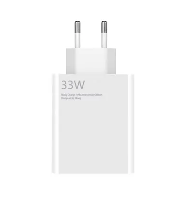 تصویر شارژر دیواری سرکارتنی فست تک پورت شیائومی مدل MDY-11-EZ 33W