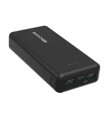 تصویر  پاوربانک راوپاور 15W مدل RP-PB1216 PD PIONEER ظرفیت 20000 میلی آمپر ساعت