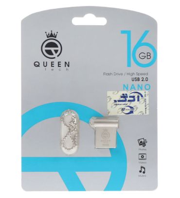 فلش مموری کوئین مدل NANO USB2.0 ظرفیت 16 گیگابایت
