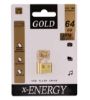 تصویر  فلش مموری ایکس انرژی مدل Gold USB3.0 ظرفیت 64 گیگابایت