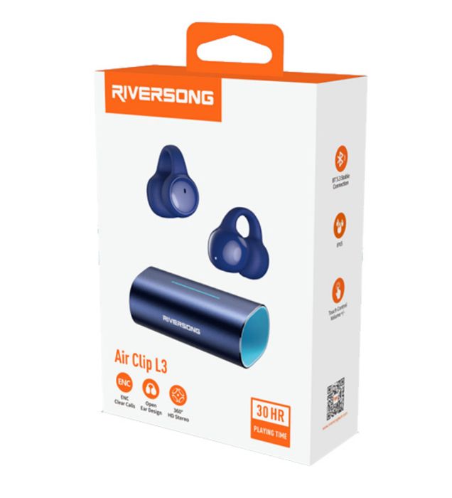 تصویر  هندزفری بی سیم ریورسانگ مدل Air Clip L3 EA317