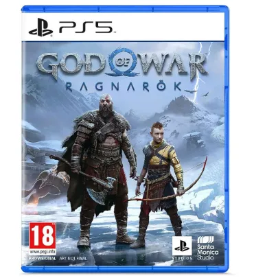 تصویر  بازی God of War Ragnarök مخصوص کنسول بازی پلی استیشن 5