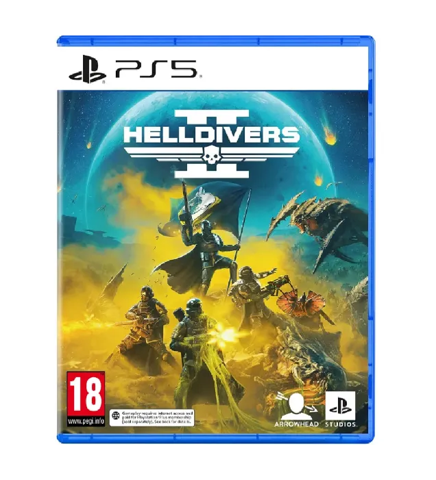 تصویر  بازی Helldivers II مخصوص کنسول بازی پلی استیشن 5