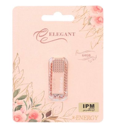 تصویر  فلش مموری ایکس انرژی مدل ELEGANT USB2.0 ظرفیت 64 گیگابایت