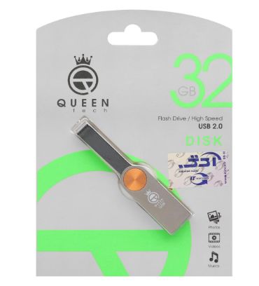 فلش مموری کوئین مدل DISK USB 2.0 ظرفیت 32 گیگابایت