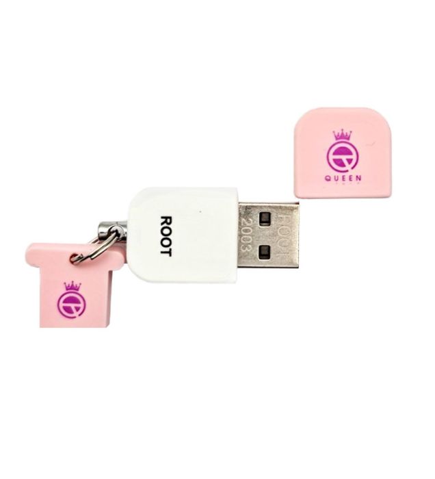 تصویر  فلش مموری کوئین مدل Root USB2.0 ظرفیت 8 گیگابایت تصویر  فلش مموری کوئین مدل Root USB2.0 ظرفیت 8 گیگابایت