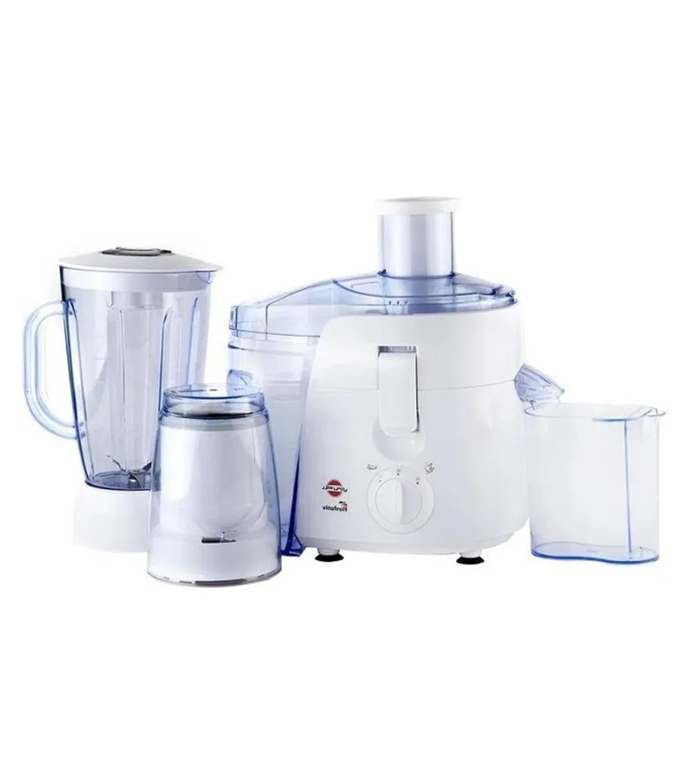 تصویر  آبمیوه گیری 3 کاره پارس خزر مدل ویتا فروت با پارچ پلاستیکی