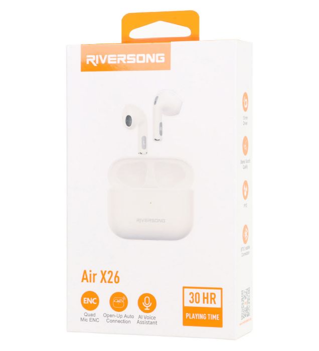 تصویر  هندزفری بلوتوثی ریورسانگ مدل Air X26 EA173