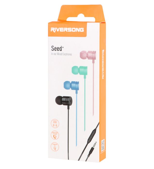 تصویر  هندزفری باسیم ریورسانگ مدل Seed+ EA64