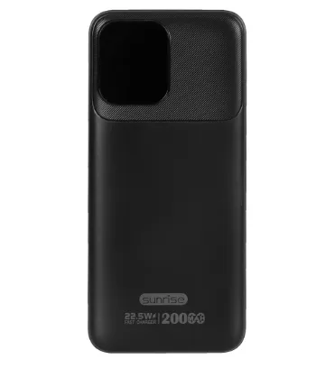 تصویر پاور بانک 22.5W سان رایز مدل P21 ظرفیت 20000 میلی آمپر ساعت