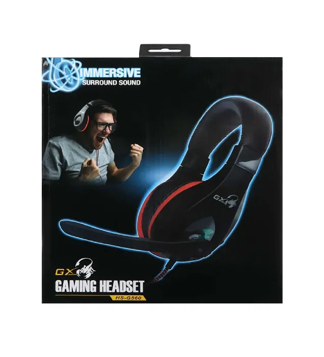 تصویر  هدفون سیمی گیمینگ جنیوس مدل HS-G560