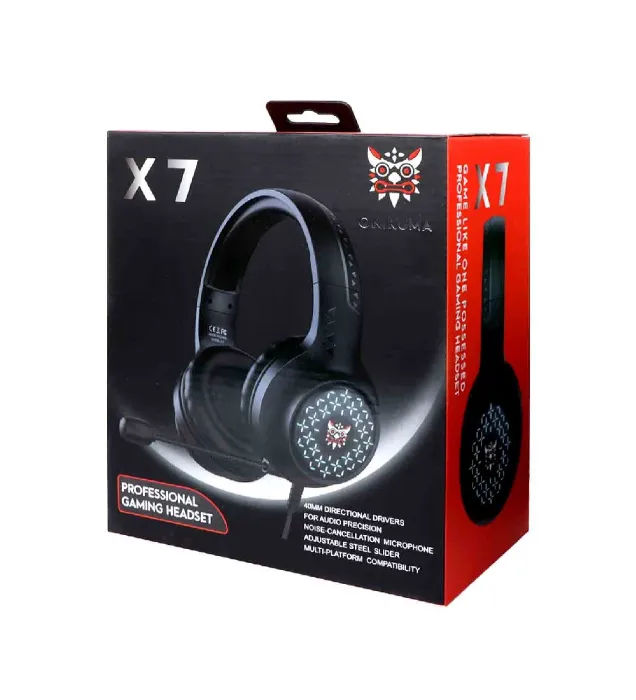 تصویر  هدفون سیمی گیمینگ اونیکوما مدل X7 Pro