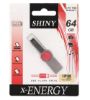تصویر  فلش مموری ایکس انرژی مدل Shiny USB 2.0 ظرفیت 64 گیگابایت