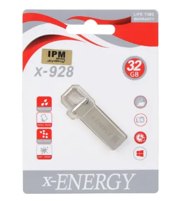 تصویر  فلش مموری ایکس انرژی مدل X-928 USB 2.0 ظرفیت 32 گیگابایت