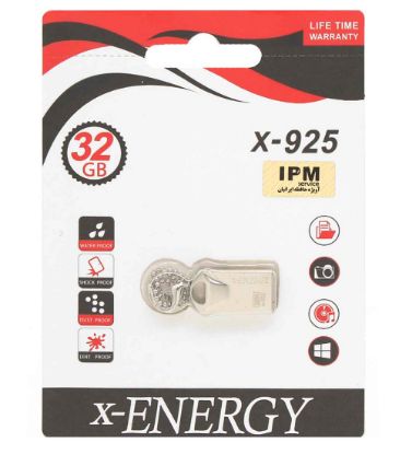 تصویر  فلش مموری ایکس انرژی مدل X-925 USB 2.0 ظرفیت 32 گیگابایت