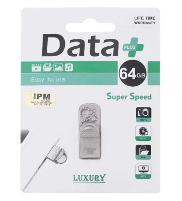 تصویر  فلش مموری دیتا پلاس مدل Luxury USB 2.0 ظرفیت 64 گیگابایت