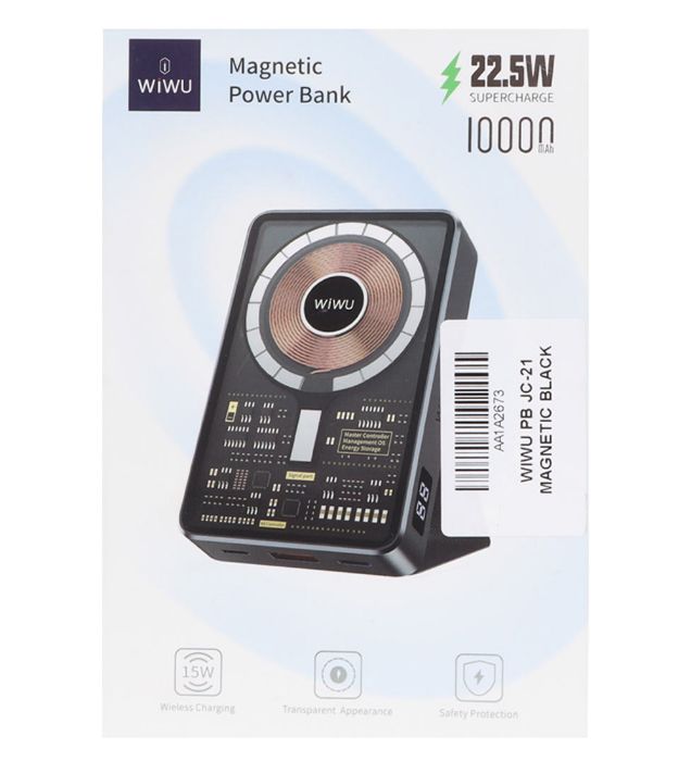 تصویر  پاور بانک 22.5W ویوو مدل JC-21 ظرفیت 10000 میلی آمپر ساعت