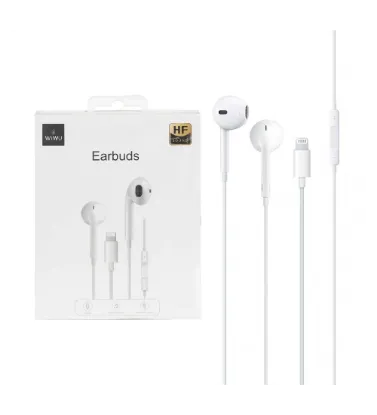 تصویر  هندزفری با سیم ویوو مدل Earbuds 302 با پورت آیفون
