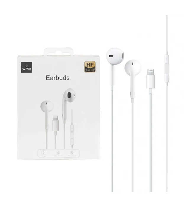 تصویر  هندزفری با سیم ویوو مدل Earbuds 302 با پورت آیفون