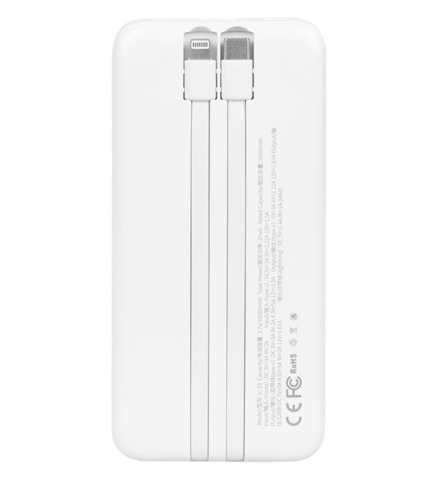 تصویر  پاور بانک 22.5W ویوو مدل JC-18 ظرفیت 10000 میلی آمپر ساعت