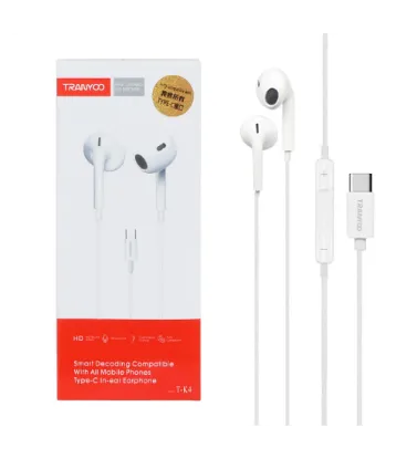 تصویر  هندزفری سیمی ترانیو مدل T-K4 با پورت آیفون