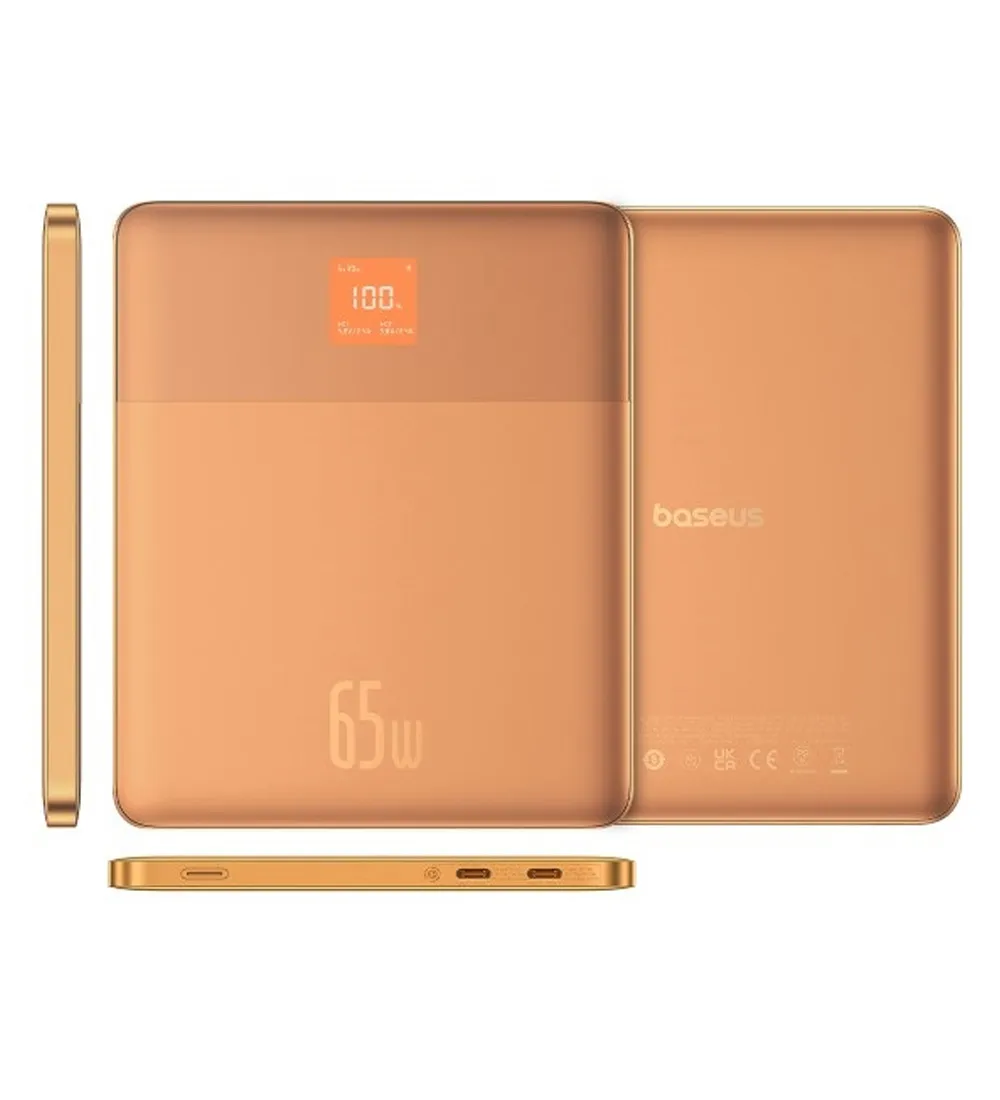 تصویر  پاوربانک 65W باسئوس مدل Blade2 Intelligent Edition P1006380 ظرفیت 12000 میلی آمپر ساعت