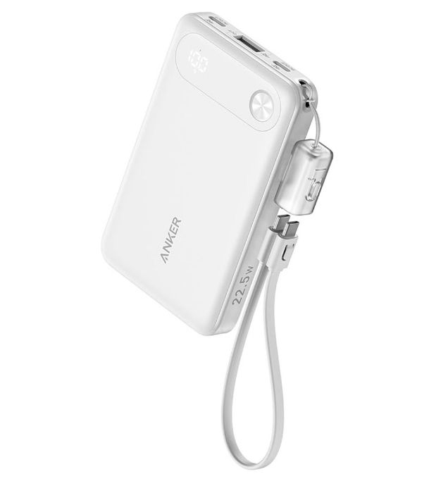 تصویر  پاوربانک انکر مدل A1257 22.5W ظرفیت 10000 میلی آمپر ساعت