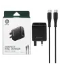 تصویر  شارژر دیواری فست و PD تک پورت گرین لاین به همراه کابل شارژ Type-C مدل GN20UKCCBK 20W