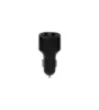 تصویر  شارژر فندکی فست دو پورت گرین لاین مدل GNCC24TYCBK 12W به همراه کابل شارژ Type-C