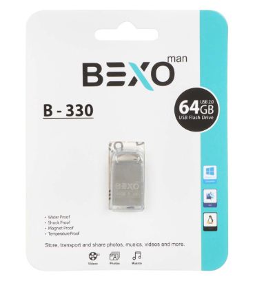 فلش مموری بکسو مدل B-330 USB 2.0 ظرفیت 64 گیگابایت