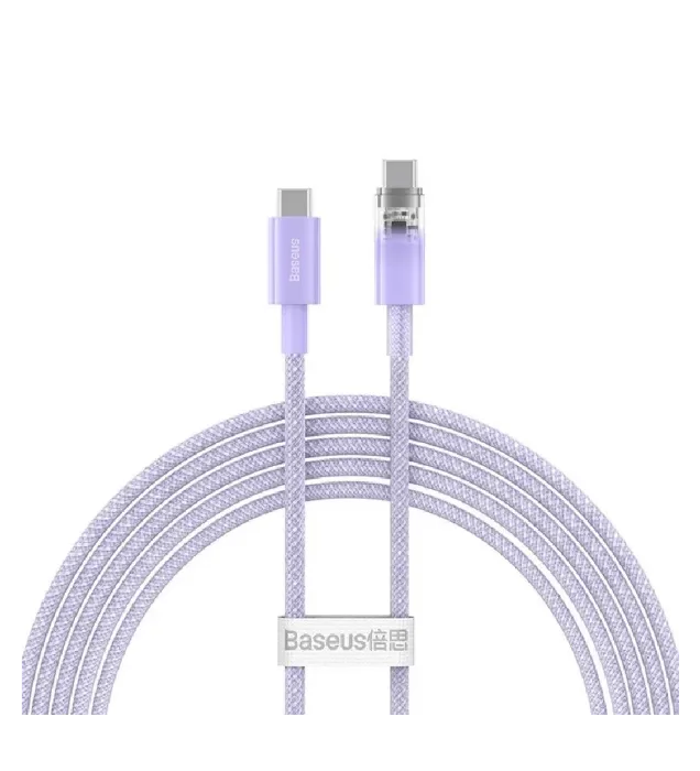 تصویر  کابل تبدیل Type-C به Type-C بیسوس مدل Explorer Series C-C P10319703 طول 2 متر