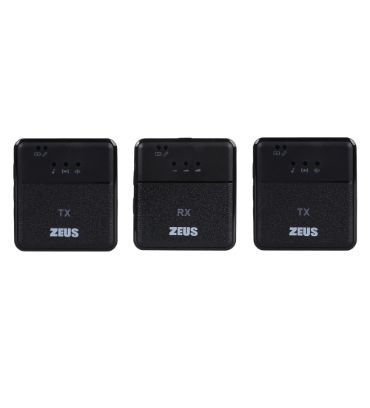 میکروفون یقه ای بی سیم Lightning / Type-C / AUX زئوس مدل SX9