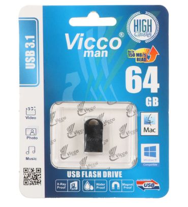 فلش مموری ویکومن مدل VC300 K USB 3.1 ظرفیت 64 گیگابایت