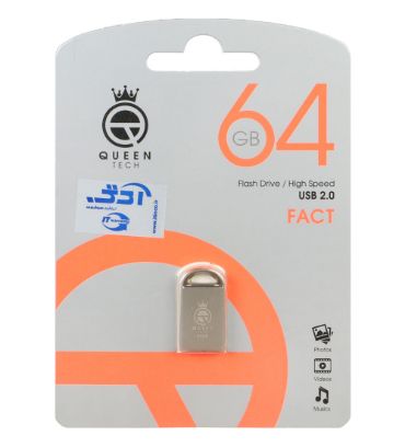 فلش مموری کوئین مدل FACT USB 2.0 ظرفیت 64 گیگابایت
