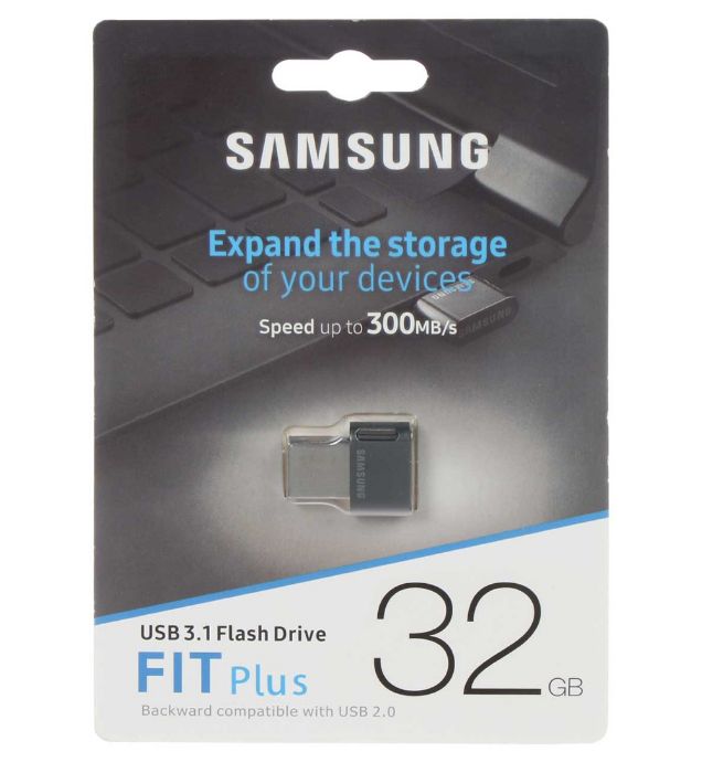 تصویر  فلش مموری سامسونگ مدل Fit Plus USB 3.1 ظرفیت 32 گیگابایت