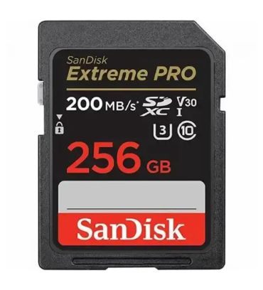 کارت حافظه SDXC سن دیسک مدل Extreme Pro UHS-I SDXXU سرعت 200 مگابایت بر ثانیه ظرفیت 256 گیگابایت