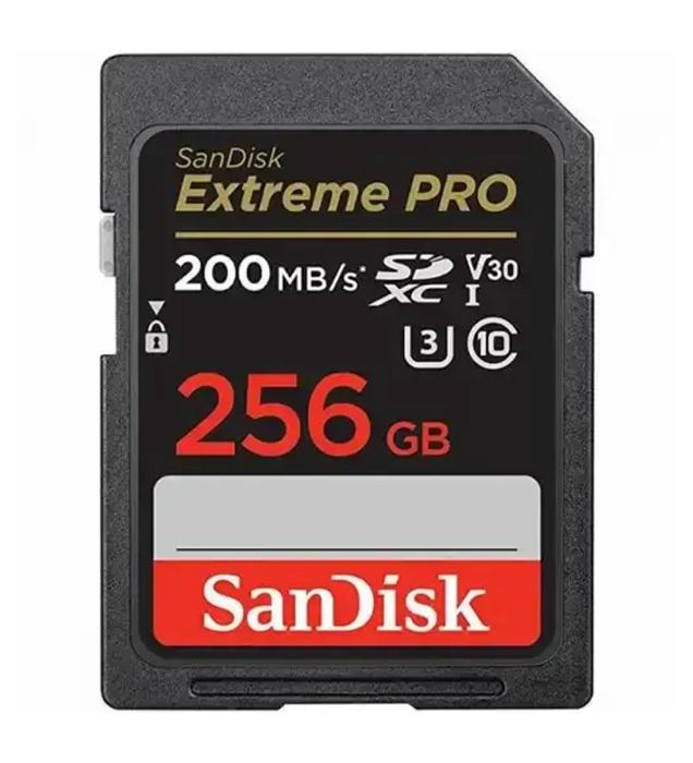 تصویر  کارت حافظه SDXC سن دیسک مدل Extreme Pro UHS-I SDXXU سرعت 200 مگابایت بر ثانیه ظرفیت 256 گیگابایت